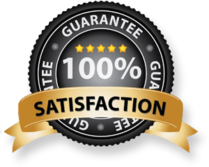 100% Satisfaction guarantee